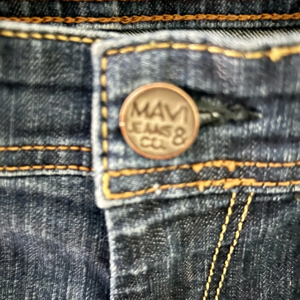 Mavi Blue Denim Men’s 32/32 Jeans with Detailed Accents Zach Straight Leg - Picture 4 of 9